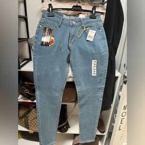 Pastel light wash jeans